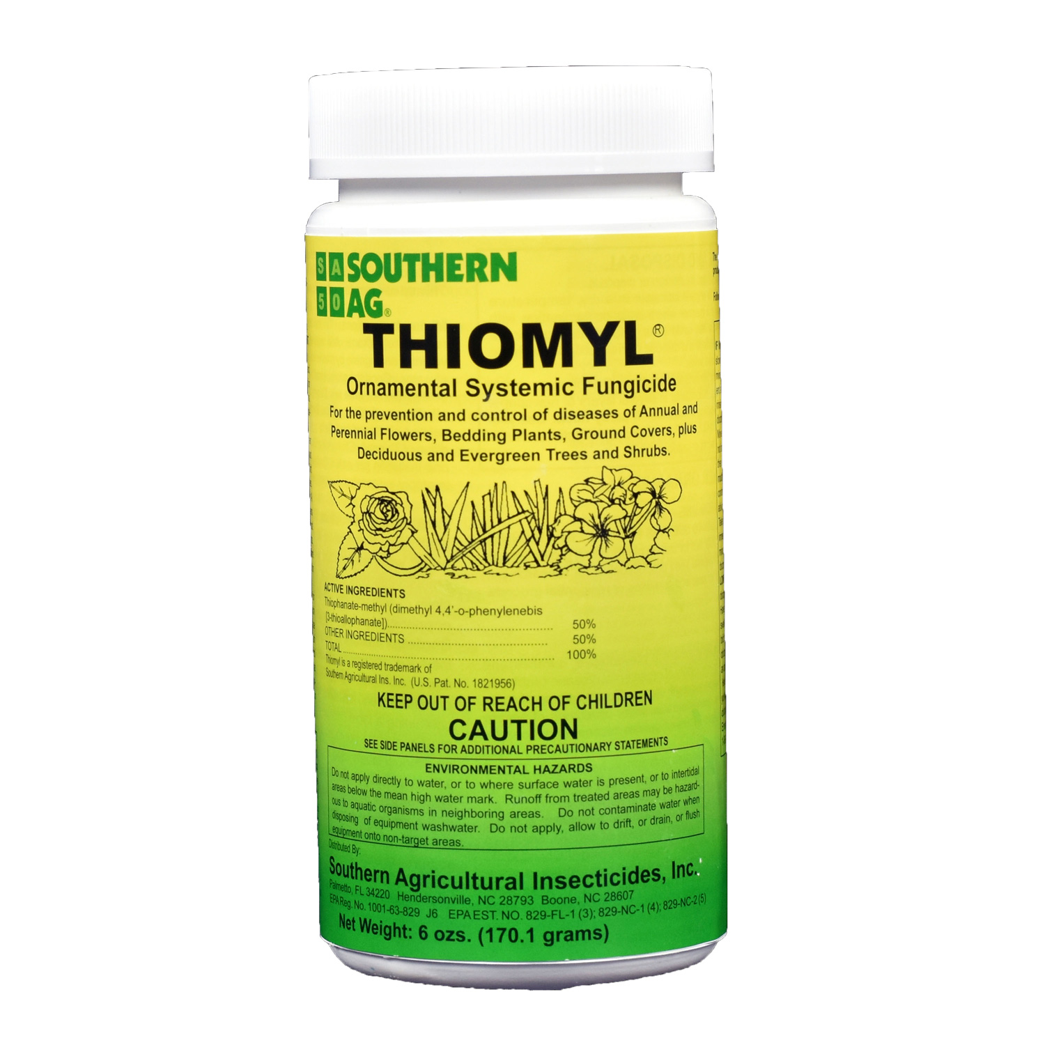 Thiomyl Systemic Fungicide - Southern Agricultural Insecticides, Inc.